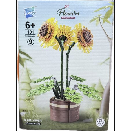 KLOCKI 101 KWIATY FLOWERS