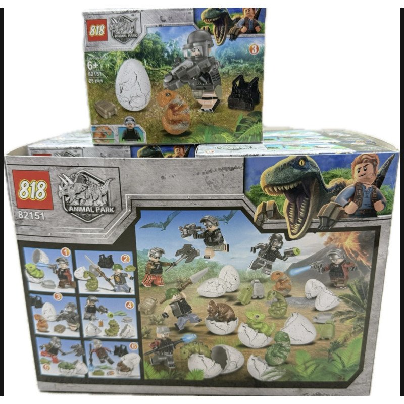 KLOCKI 82151 DINOZAUR WORLD