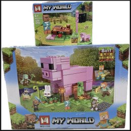 KLOCKI 1155 MY WORLD MINECRAFT