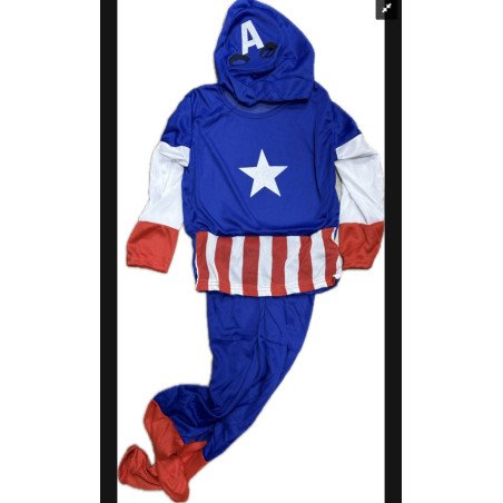 STRÓJ KOSTIUM CAPTAIN AMERICAN