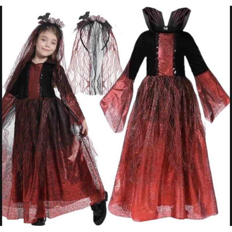 STRÓJ KOSTIUM CZAROWNICA