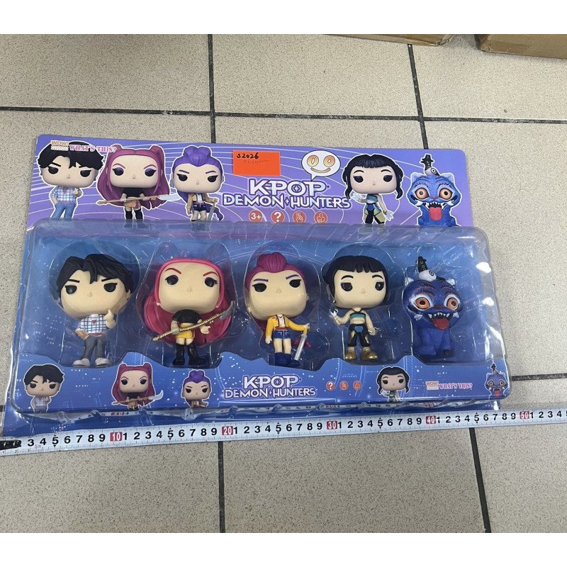 ZESTAW 5SZT FIGURKI K-POP DEMON HUNTERS