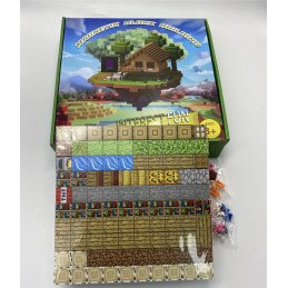 KLOCKI MAGNETYCZNE 200PCS MINECRAFT