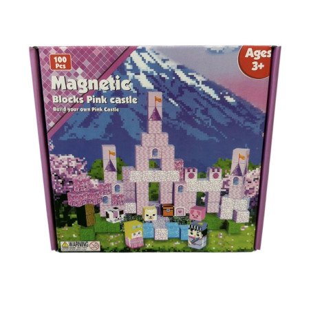 KLOCKI MAGNETYCZNE 100PCS MY WORLD MINECRAFT