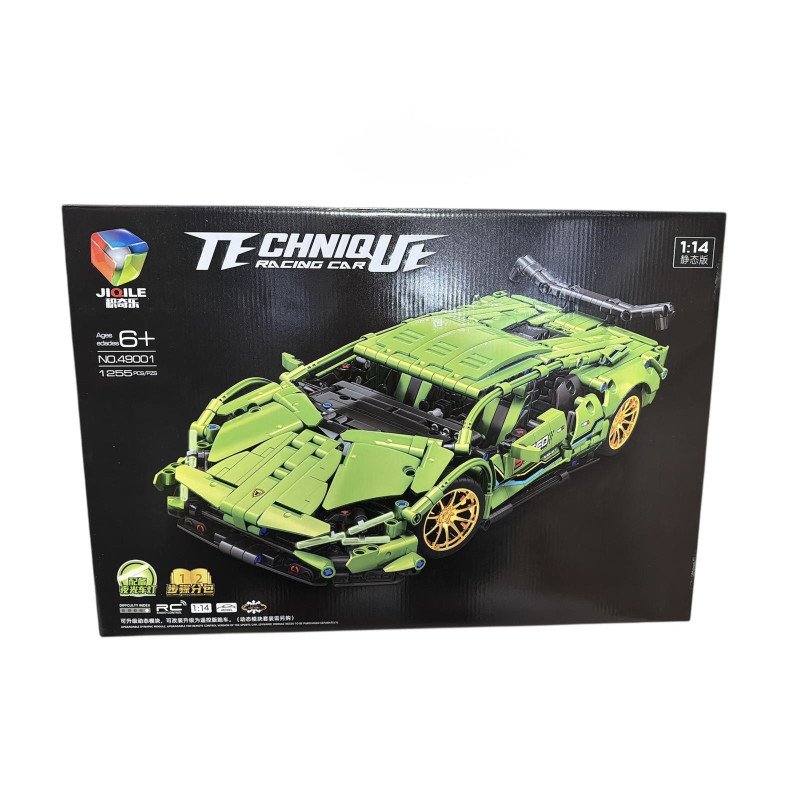 KLOCKI TECHNIQUE RACING CAR 49001 AUTO Z PILOTEM