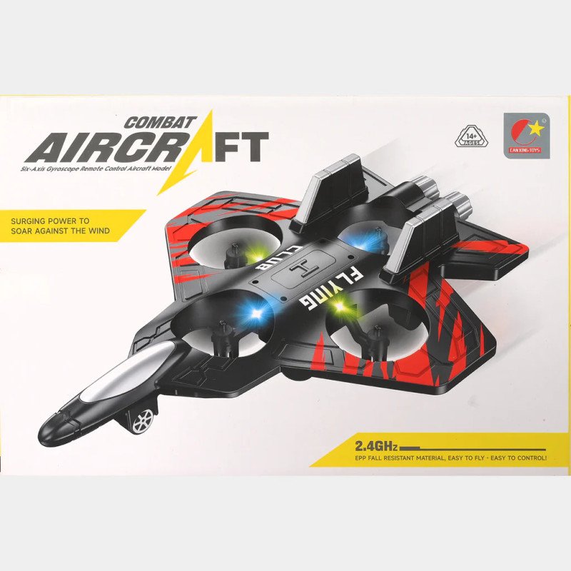 AIRCRAFT ZDALNIE STEROWANY SAMOLOT NA PILOTA RC LATAJĄCY