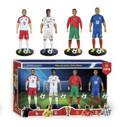 ZESTAW 4SZT FIGURKA PIŁKARSKIE
