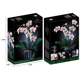 KLOCKI 10011 KWIATY FLOWERS