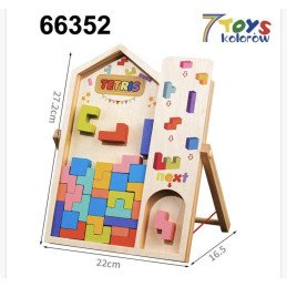 GRA LOGICZNA DREWNIANA