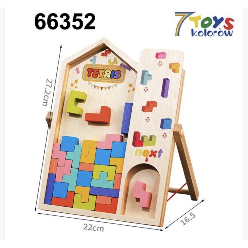 GRA LOGICZNA DREWNIANA