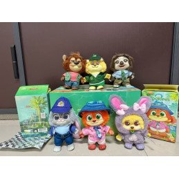 LOSOWA SASZETKI BRELOK ZOOTOPIA WERSJA 4 W PUDEŁKIEM