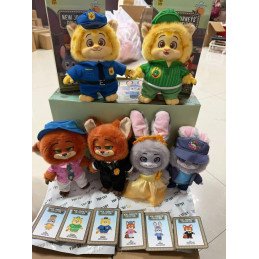 LOSOWA SASZETKI BRELOK ZOOTOPIA WERSJA 3 W PUDEŁKIEM