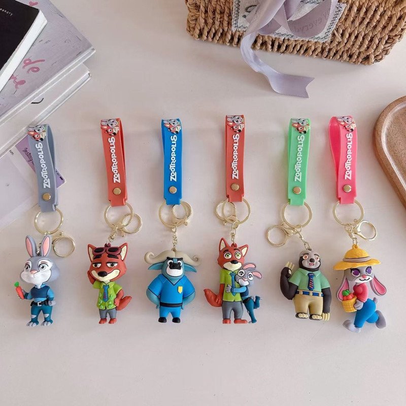 BRELOK GUMOWE ZOOTOPIA