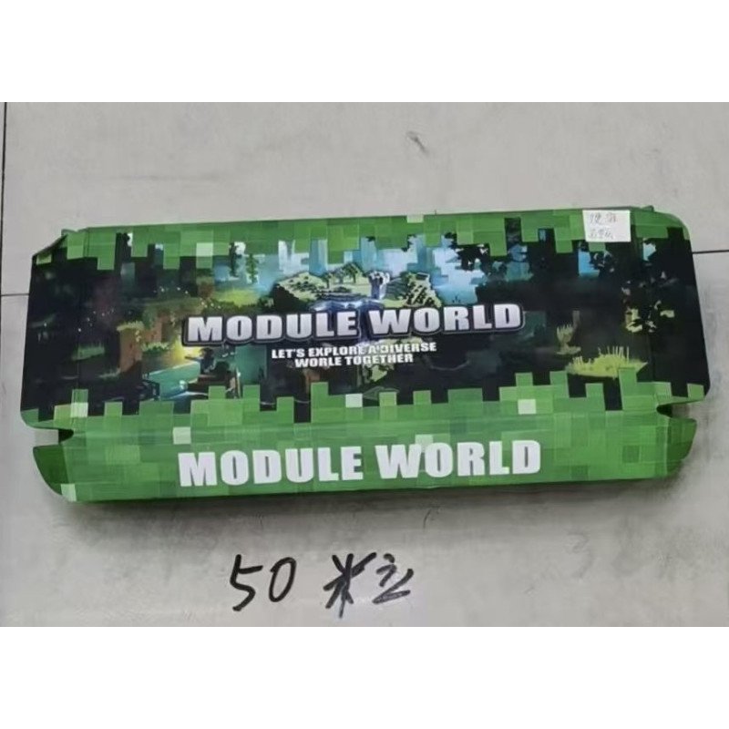 KLOCKI MAGNETYCZNE 50PCS MINECRAFT