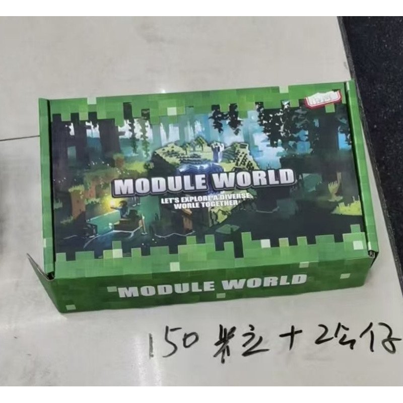 KLOCKI MAGNETYCZNE 100PCS MINECRAFT