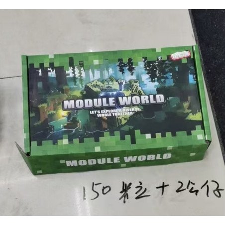 KLOCKI MAGNETYCZNE 100PCS MINECRAFT