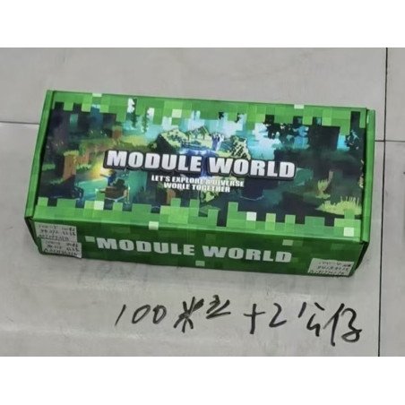 KLOCKI MAGNETYCZNE 150PCS MINECRAFT