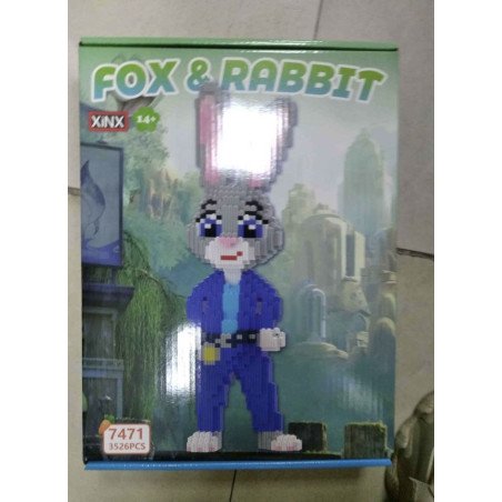 KLOCKI 7471 ZOOTOPIA