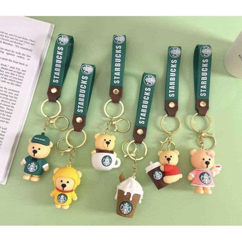 BRELOK GUMOWE STARBUCKS