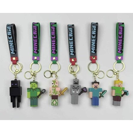 BRELOK GUMOWE MINECRAFT