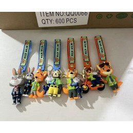 BRELOK GUMOWE ZOOTOPIA