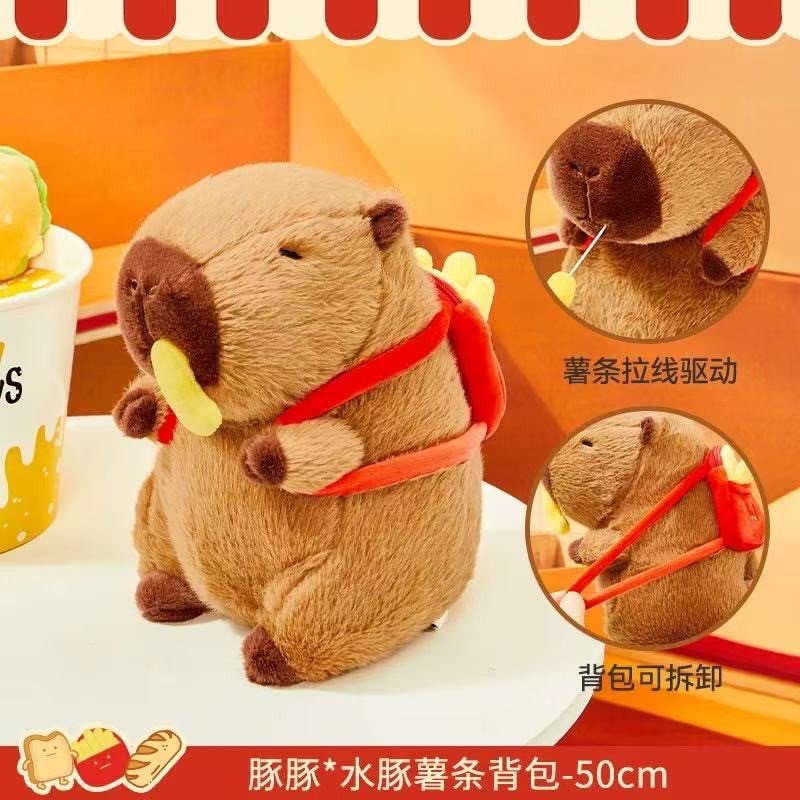 PLUSZAK MASKOTKA KAPIBARA 40CM