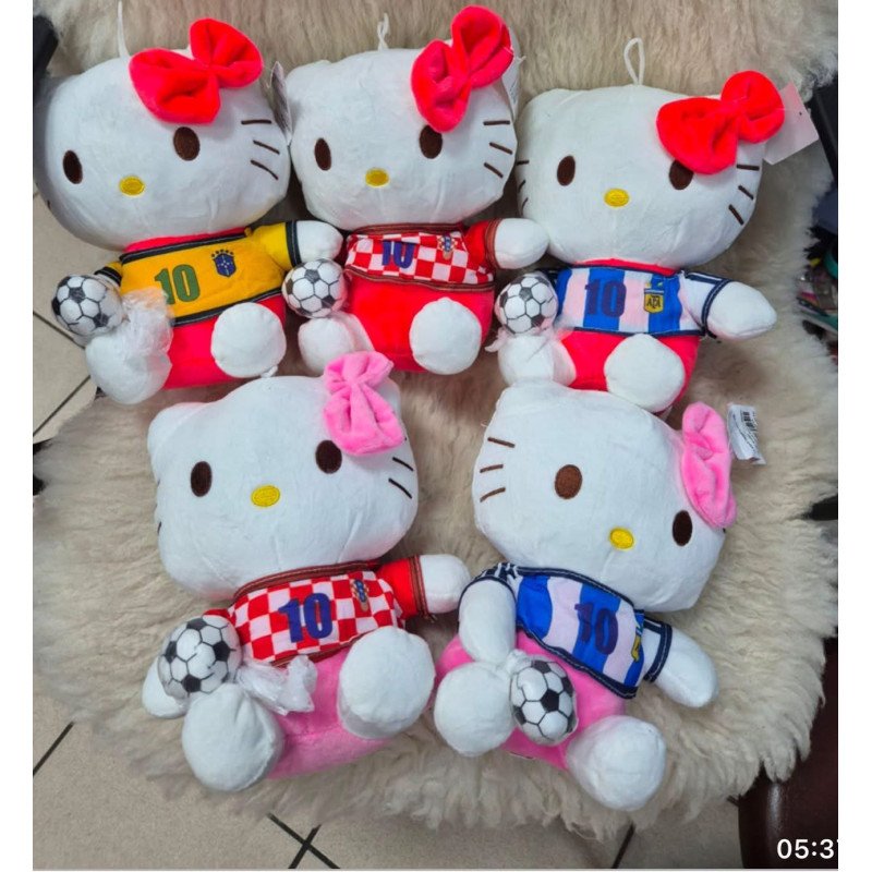 PLUSZAK MASKOTKA HELLO KITTY 20CM