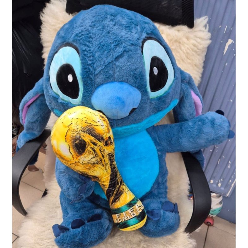 PLUSZAK MASKOTKA STITCH WORLD CUP 55CM