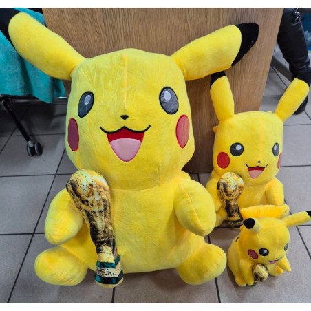 PLUSZAK MASKOTKA PIKACHU WORLD CUP 50CM