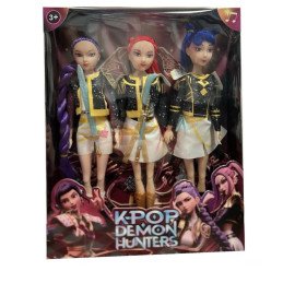 ZESTAW 3SZT LALKA K-POP Z DŹWIĘKIEM