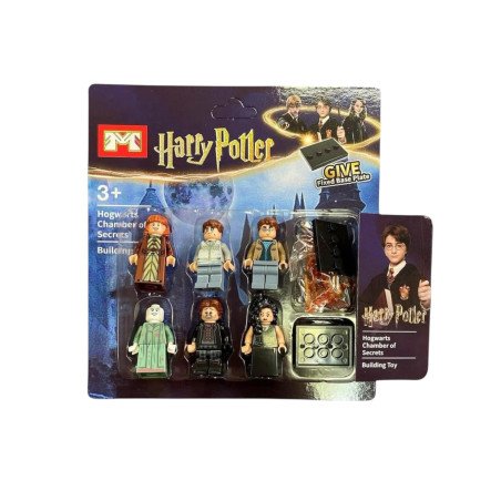 ZESTAW 6SZT FIGURKI HARRY PORTTER