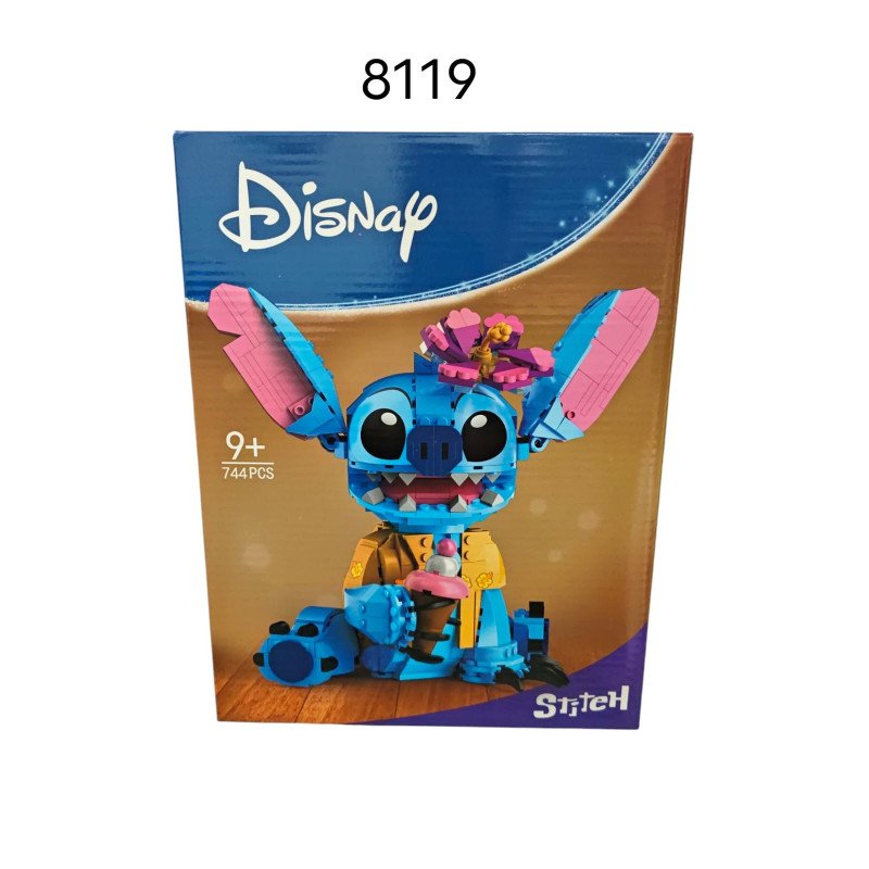 KLOCKI 744PCS STITCH