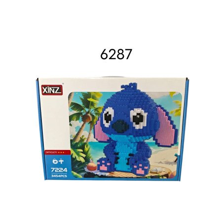 KLOCKI 3454PCS STITCH
