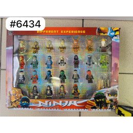 ZESTAW 24SZT FIGURKI NINJA