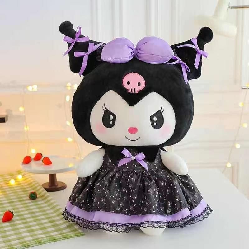 PLUSZKA MASKOTKA KUROMI 45CM