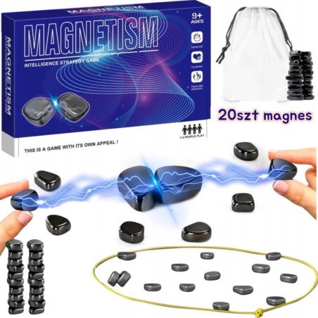 GRA LOGICZNA SZACHY MAGNETYCZNE 20SZT