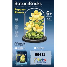 KLOCKI KWIATY FLOWERS 4 MODEL