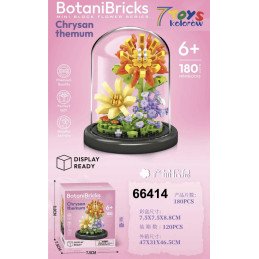 KLOCKI KWIATY FLOWERS 7 MODEL