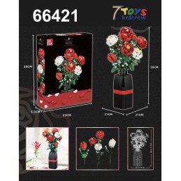 KLOCKI KWIATY FLOWERS