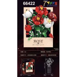 KLOCKI KWIATY FLOWERS