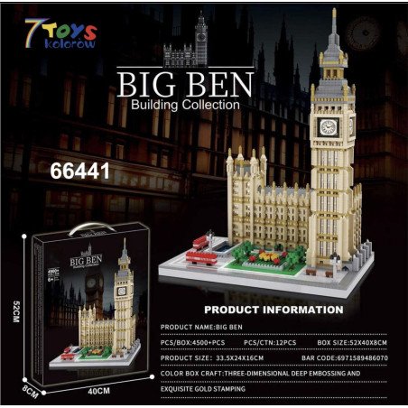 KLOCKI BIG BEN BUILDING COLLECTION