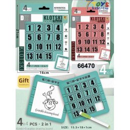 GRA LOGICZNA KLOSTKI PUZZLE