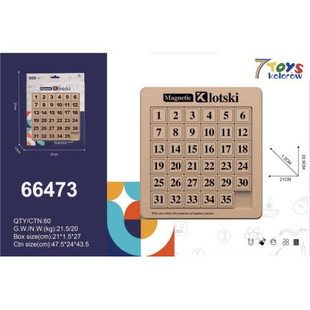 GRA LOGICZNA KLOSTKI PUZZLE