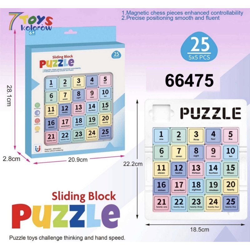 GRA LOGICZNA KLOSTKI PUZZLE