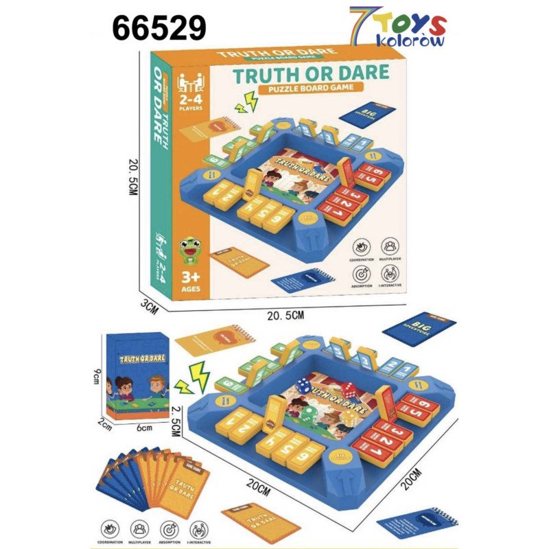 GRA PLANSZOWA THRUTH OR DARE