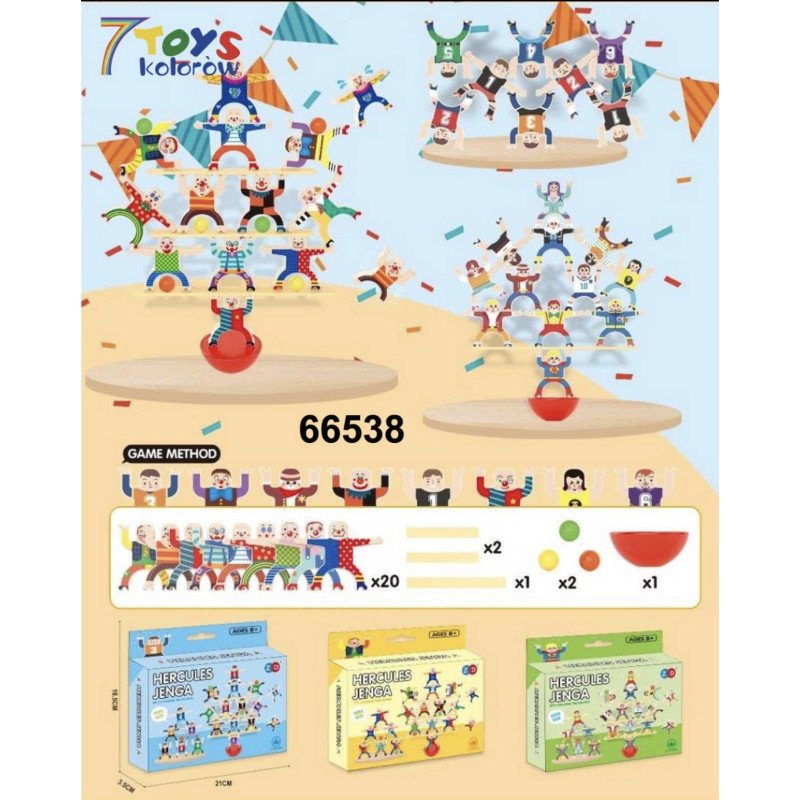 GRA LOGICZNA HERCULES JENGA