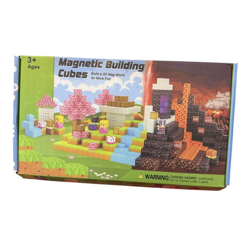 KLOCKI MAGNETYCZNE 84PCS MINECRAFT