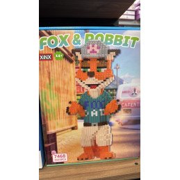 KLOCKI ZOOTOPIA 6 MODEL