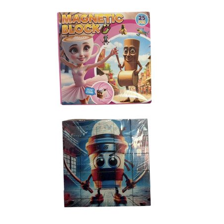 KLOCKI MAGNETYCZNE 25PCS BRAINROT