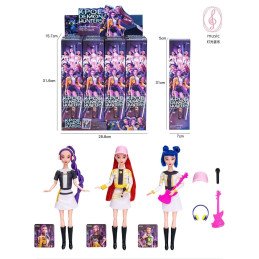 LALKA K-POP 30CM DŹWIĘK + AKCESORIA